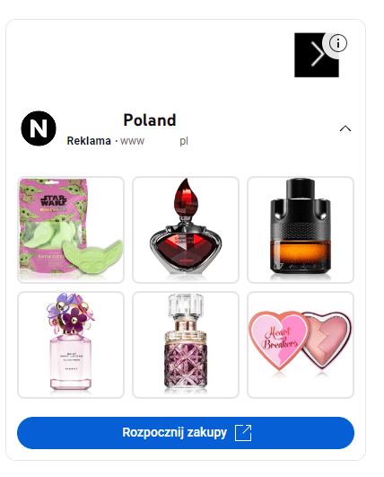 przykładowa kampania displayowa Google Ads 