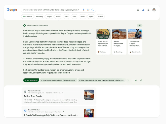Google Search Generative Experience