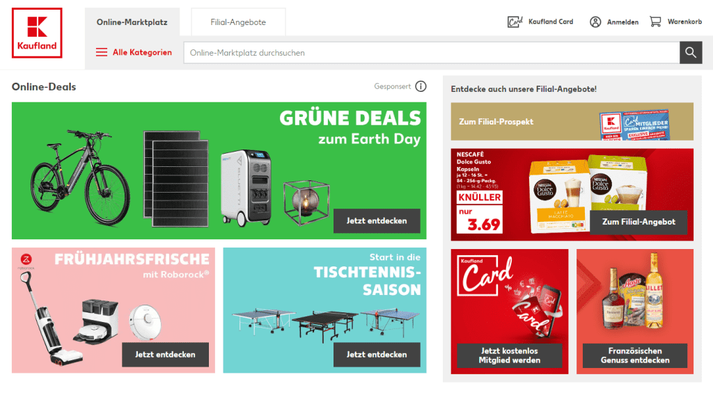 sklep internetowy niemcy kaufland