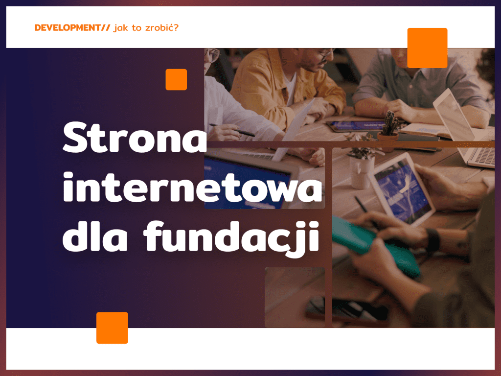 Strona internetowa dla fundacji