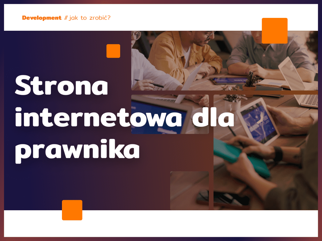 Strona internetowa dla prawnika